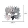 Bird Beak Half Face Feather Mask for Halloween Costume Events Masquerade Balls and Festival Parties with Comfortable Fit