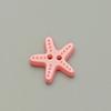 40pcs Cute Starfish Buttons Colorful DIY Buttons Imitation Shell Buttons  Clothes Accessories