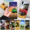 Farm Vehicle Tractor Soft Phone Case For IPhone 18 11 17 Air 16E 16 Pro Max 15 + 14 Plus 13 Mini 12 Apple 7 SE 8 Fundas Coque 11 13