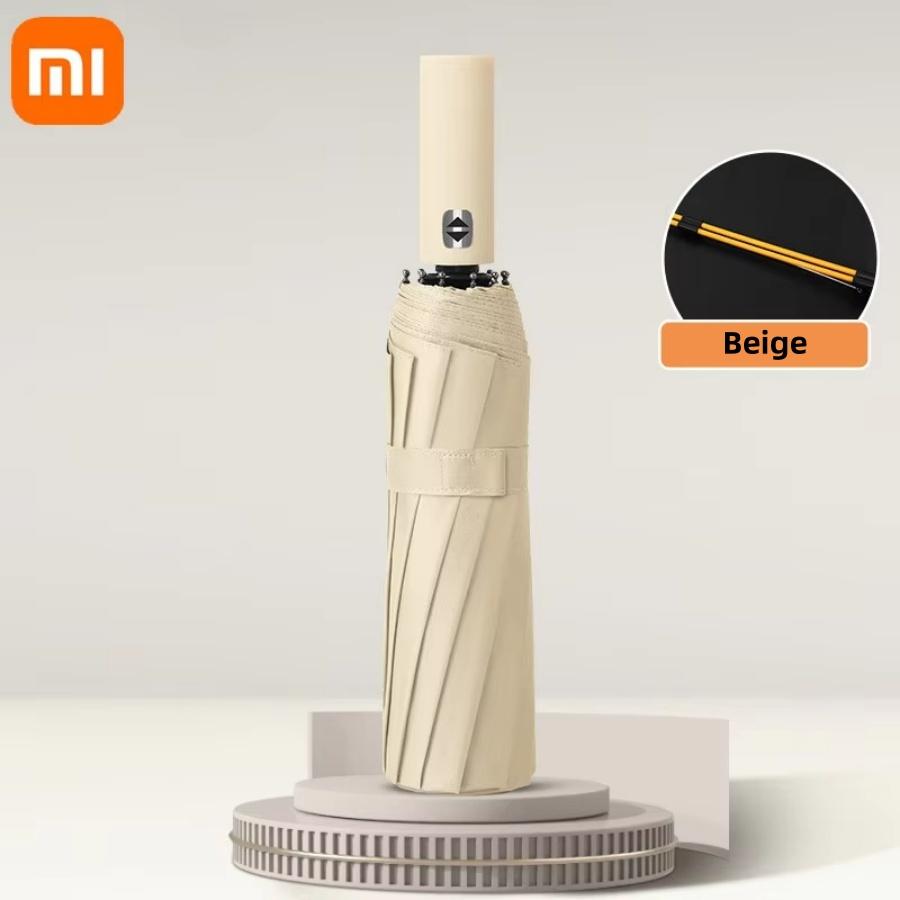 2-3 men's umbrella for wind resistance rain-proof large size 24K 106cm diameter sunny umbrella folding full-automatic umbrella