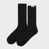 LOGO SOCKS 3-PACK [BLACK]