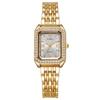 Elegant Square Rhinestone Women's Quartz Bracelet Watch - Casual Fashion