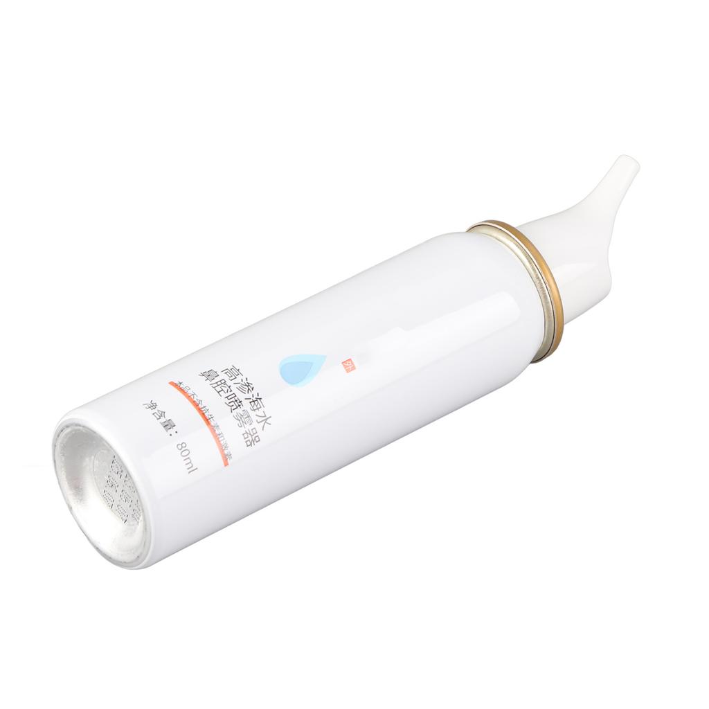 80ml Kochsalzlösung Nasenspray Ultrafeiner Nebel Kochsalzlösung Nasenspray gegen Verstopfung mit Staubschutzkappe für