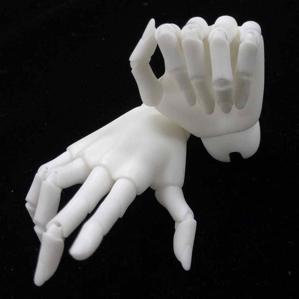 5 Pairs Jointed Hands Body Part for 1//6 BJD AOD Dolls Accs Normal Skin