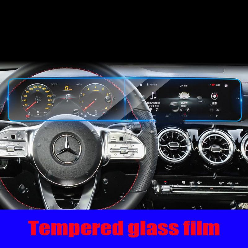 Pour Mercedes Benz CLA GLA H247 200 250 260 - Écran LCD de Navigation GPS de Voiture Film Protecteur en Verre Trempé Accessoires