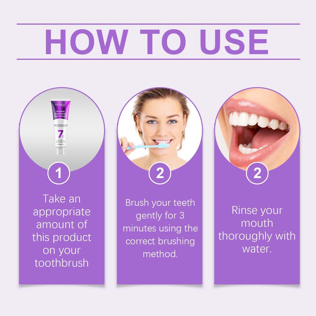 120g Stain Cleaning Toothpaste Gentle Cleaning Stain Removal Care Brightening Teeth Daily Care Toothpaste