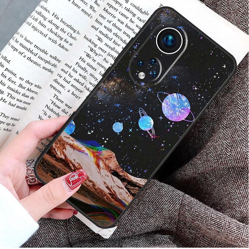 Moon Stars Space Case For Honor Magic 8 7 6 Pro Honor X9d X9c X9b X9a X8b X8c Win 50 70 90 200 400 Lite Cover