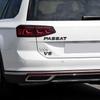 W134W1331pcs Chrome 3D ABS PASSAT TSI TDI V6 V8 Letters Car Rear Tail Trunk Body Side Fender Badge Logo Emblem for Volkswagen B5 B6 B7