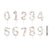 Unique Kids Birthday Cake Candle Decoration Colorful Wax Number for Party Celebration and Family Gatherings