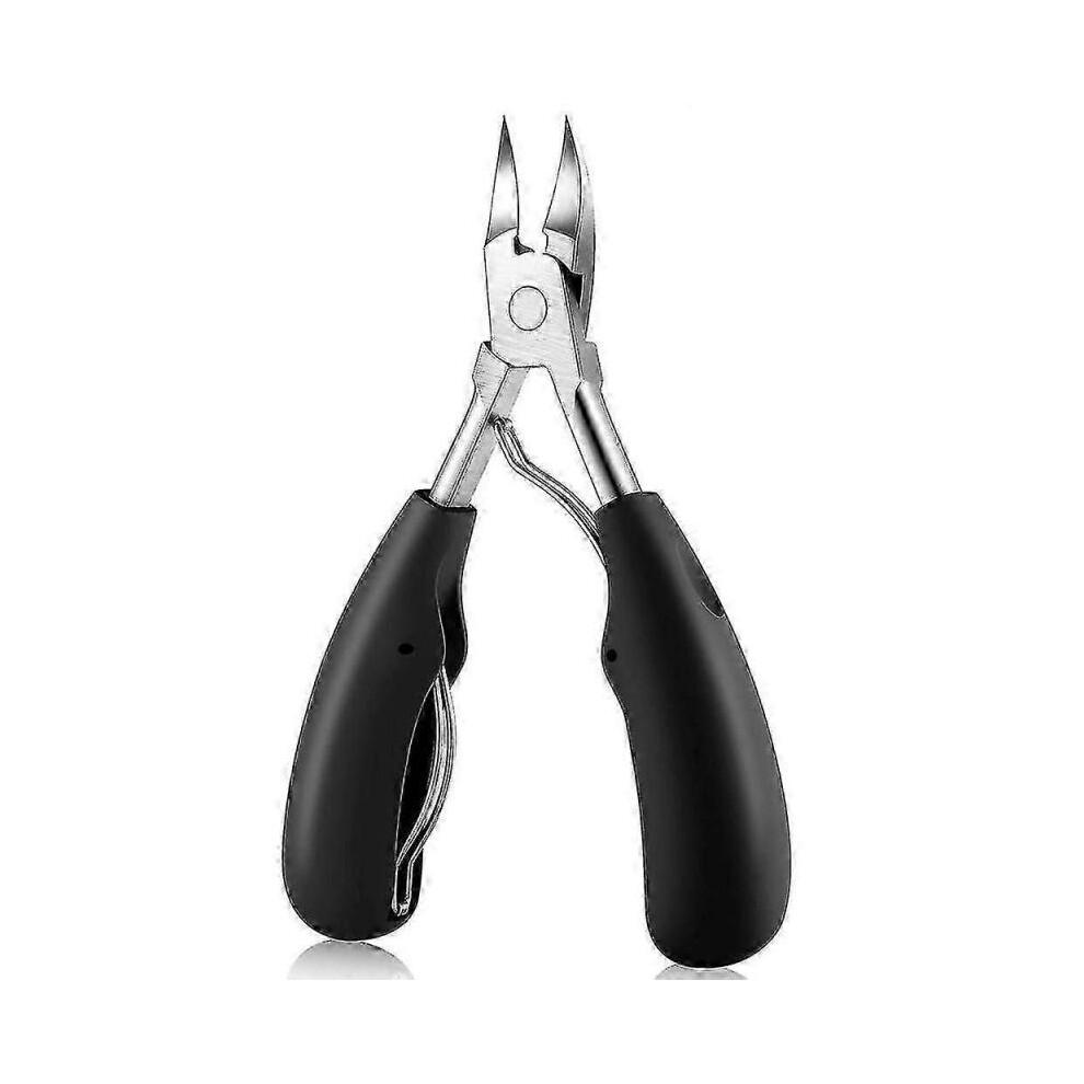 Podiatrist Toenail Clippers, Professional Thi Ingrown Toe Nail Clippers for Men Seniors, Pedicure Clippers Toenail Cutters, Super Curved B,1419