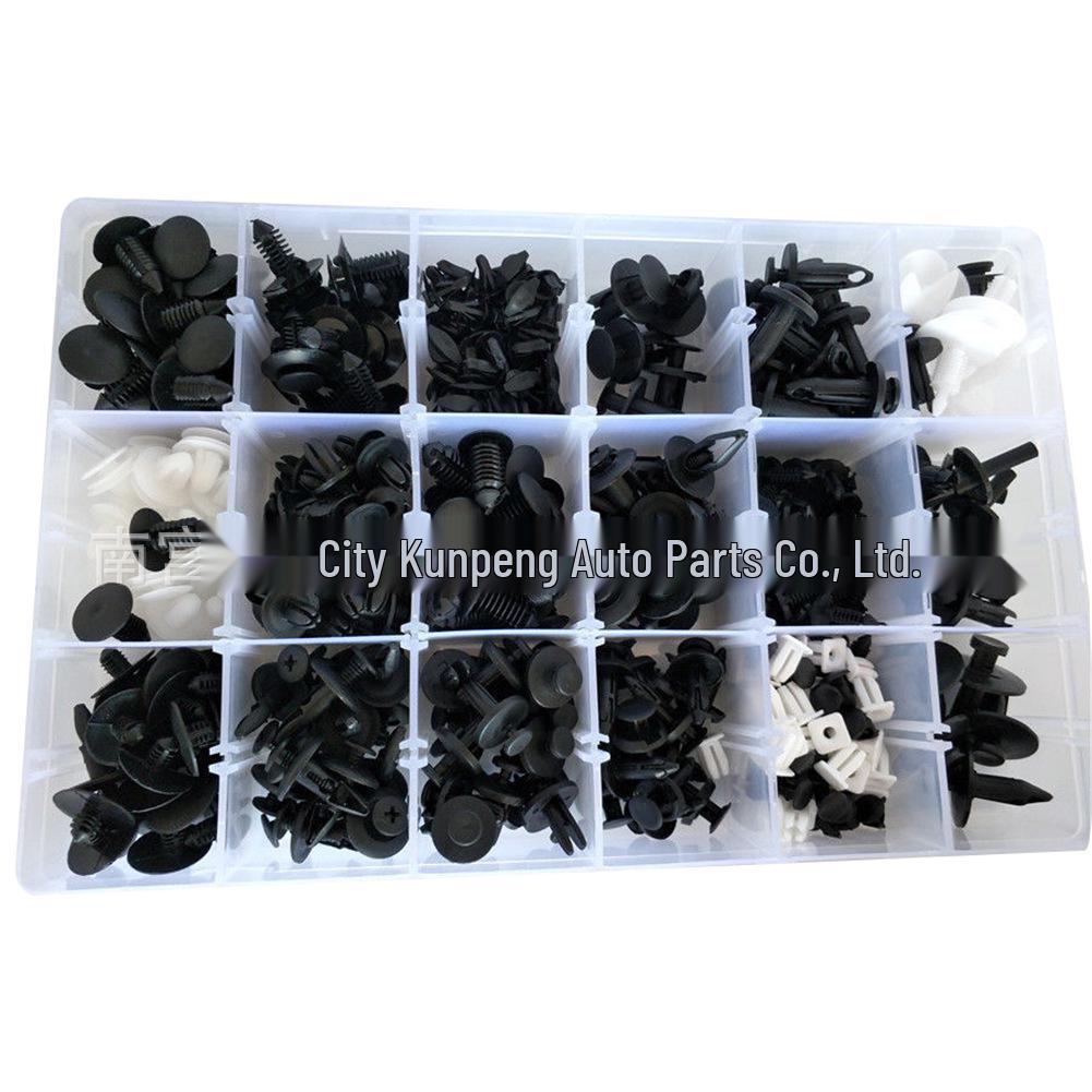 435-Piece Universal Snap-in Fasteners for Ford and Jeep: Interior, Door Panel, and Bumper Clips
