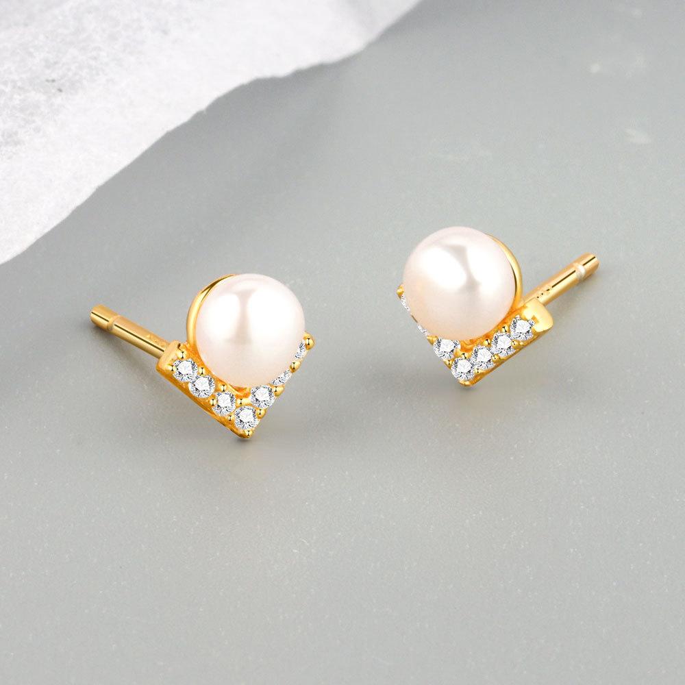 

Линдон медный сплав синтетический жемчуг циркон серьги серьги-капли для женщин подарки на свадьбу золотой