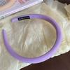 Diadema coreana de Color caramelo para niña, diadema sencilla de moda coreana para niña pequeña, accesorios para el cabello