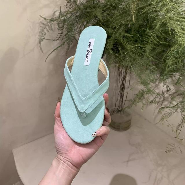 Fashion Summer Flip Flop Slippers Fashion Women's Narrow Band Flat Shoes Ladies Casual Outdoor Beach Slides Sandalias