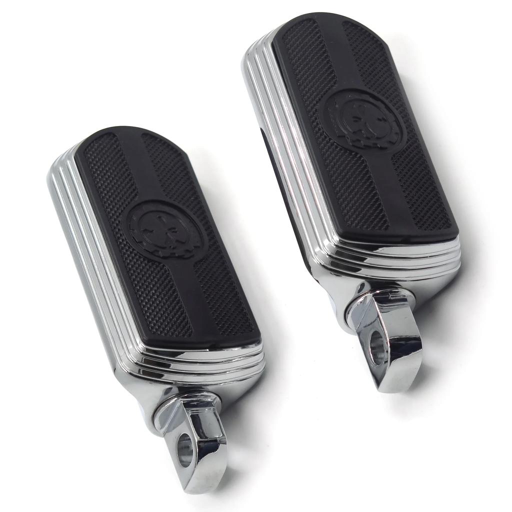 Motorcycle Parts Gear Skull Great Wall FootPeg for 1984-2017 Harley-Davidson Road King Street Glide Road Glide