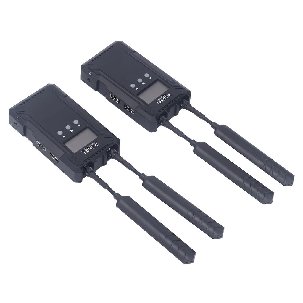 W1000H Kablosuz Genişletici Kiti 1080P 60Hz 1000FT Tam Çift Yönlü Canlı Yayın Sistemi Kablosuz HD