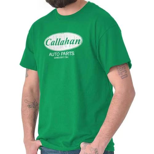 Callahan Auto Parts Sandusky OH Mechanic Womens or Mens Crewneck T Shirt Tee S разноцветный
