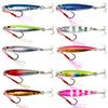 OHF Metal Jig Set with Assist for Yellowtail and Yellowtail Fishing Set, 30g, 10-Piece Hooks, (30g, 10-Piece Set)