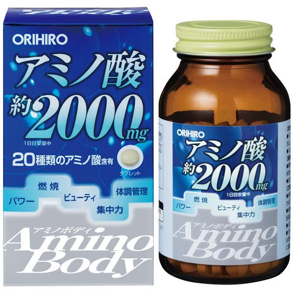 Orihiro Supplement Amino Body 25 Day Tablet
