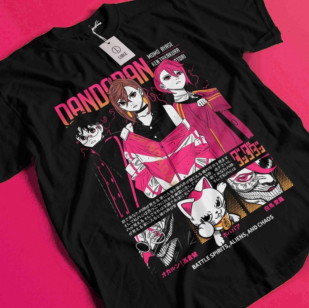 

Dan Da Dan T-Shirt Okarun Shirt Momo Ayase Tshirt Ken Tee Turbo Jin Aira Seiko BB226 M
