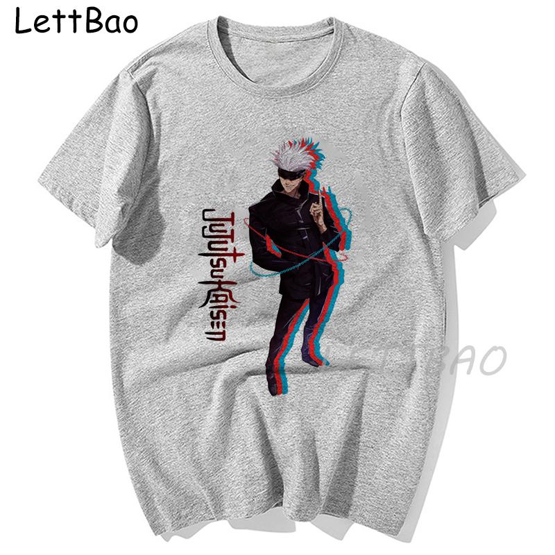 Jujutsu Kaisen Characters T Shirt Women Harajuku Streetwear Tees Sukuna Clothes Japanese Female Anime