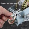 Self-Locking 800 Lbs Manual Hand Winch - Small Household Hoist & Rope Winder
