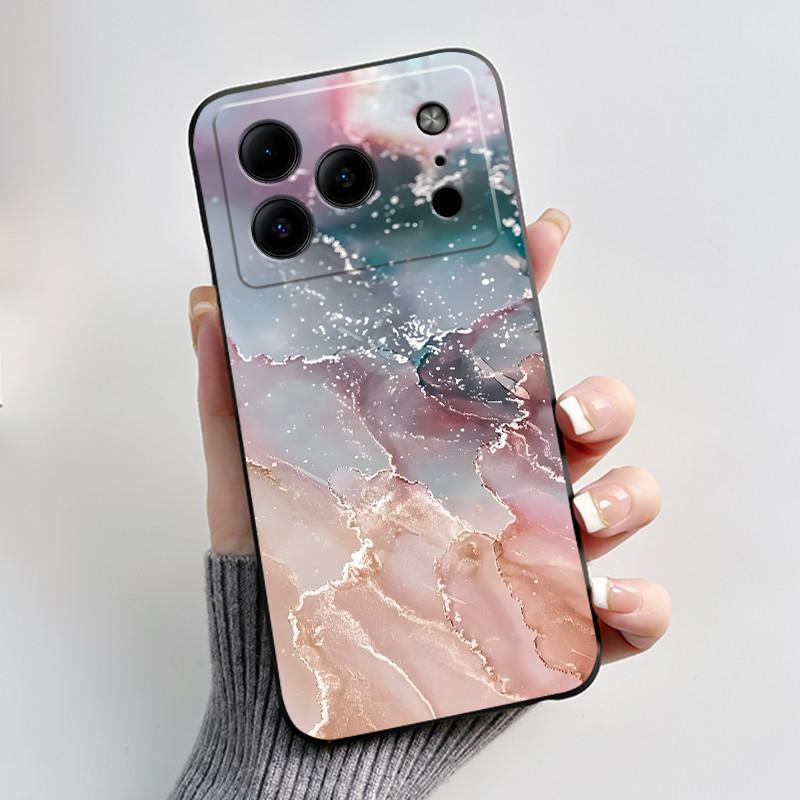 Für Doogee Note 56 Note56 Hülle Luxus Niedliches Liebes-Hase Cartoon Lustige Abdeckung Schwarzes TPU Weiches Silikon Stoßfest Schutzhülle
