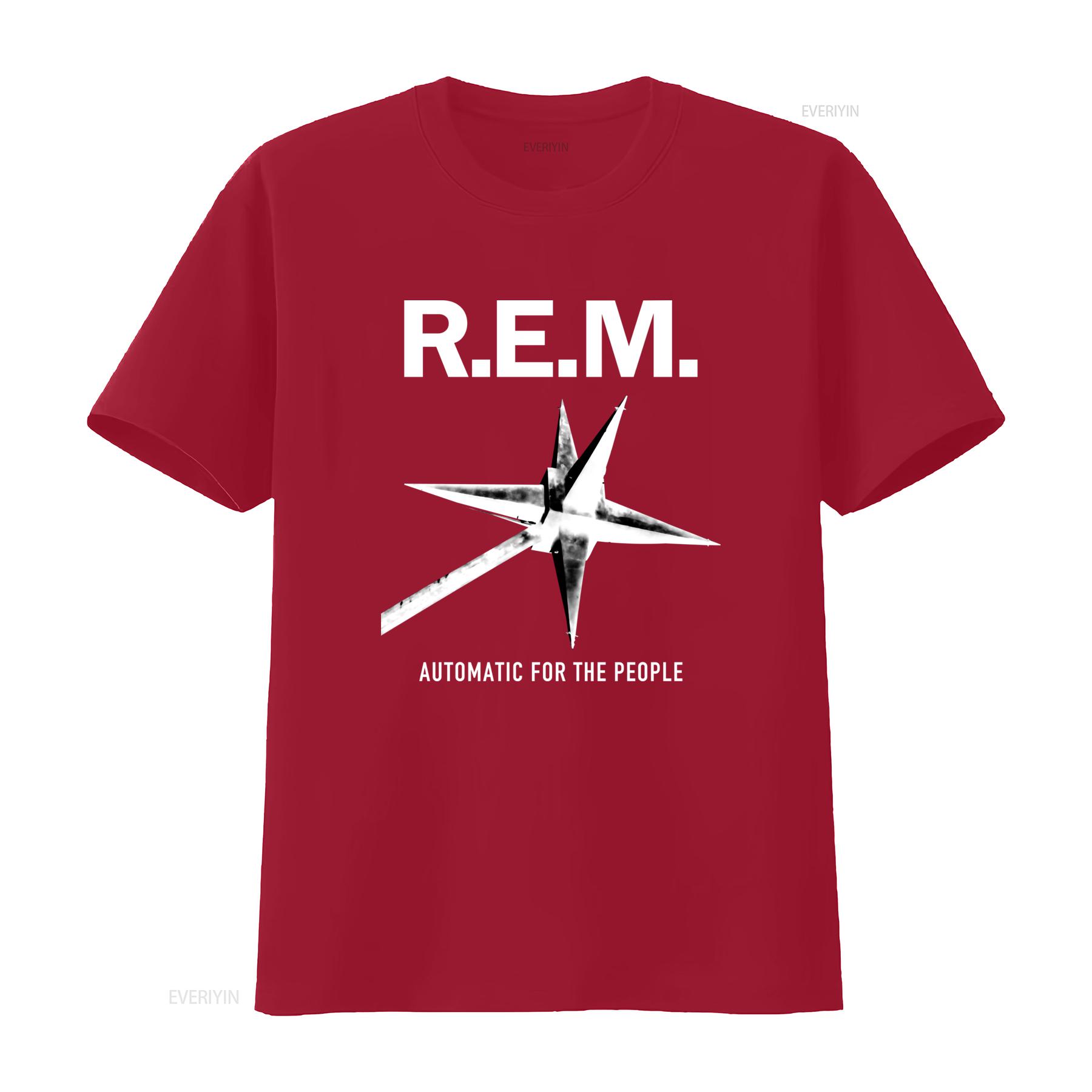 New Rem R E M Automatic For The People Album T Shirt Available In Size S 5Xl vintage Washed graphic Stretched Breathable S