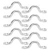 10 stücke Edelstahl Kajak Kanu Rigging Boot Pull Griff Schnallen Kajak Zubehör 5mm 0,2 in