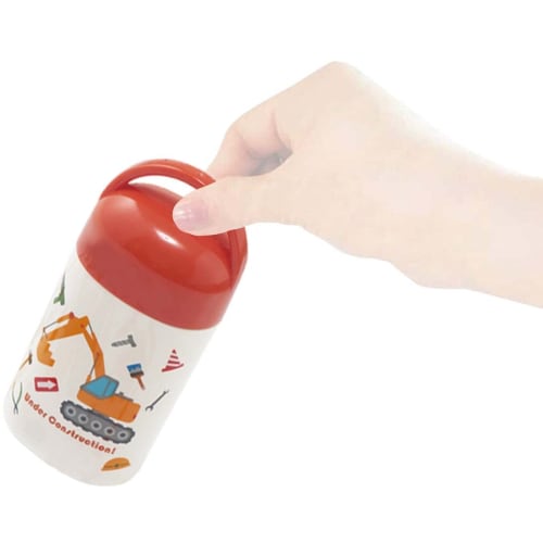 Skater Wet Towel Set with Case, Kids', Made in Japan, Working Vehicles, Boys', OA5AG-A