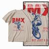 Coolmind Z1110 100% Cotton Exclusive Graphic BMX Printed  Men T Shirt Cotton Men Tshirt O-neck T-shirt for Men Tee Shirt