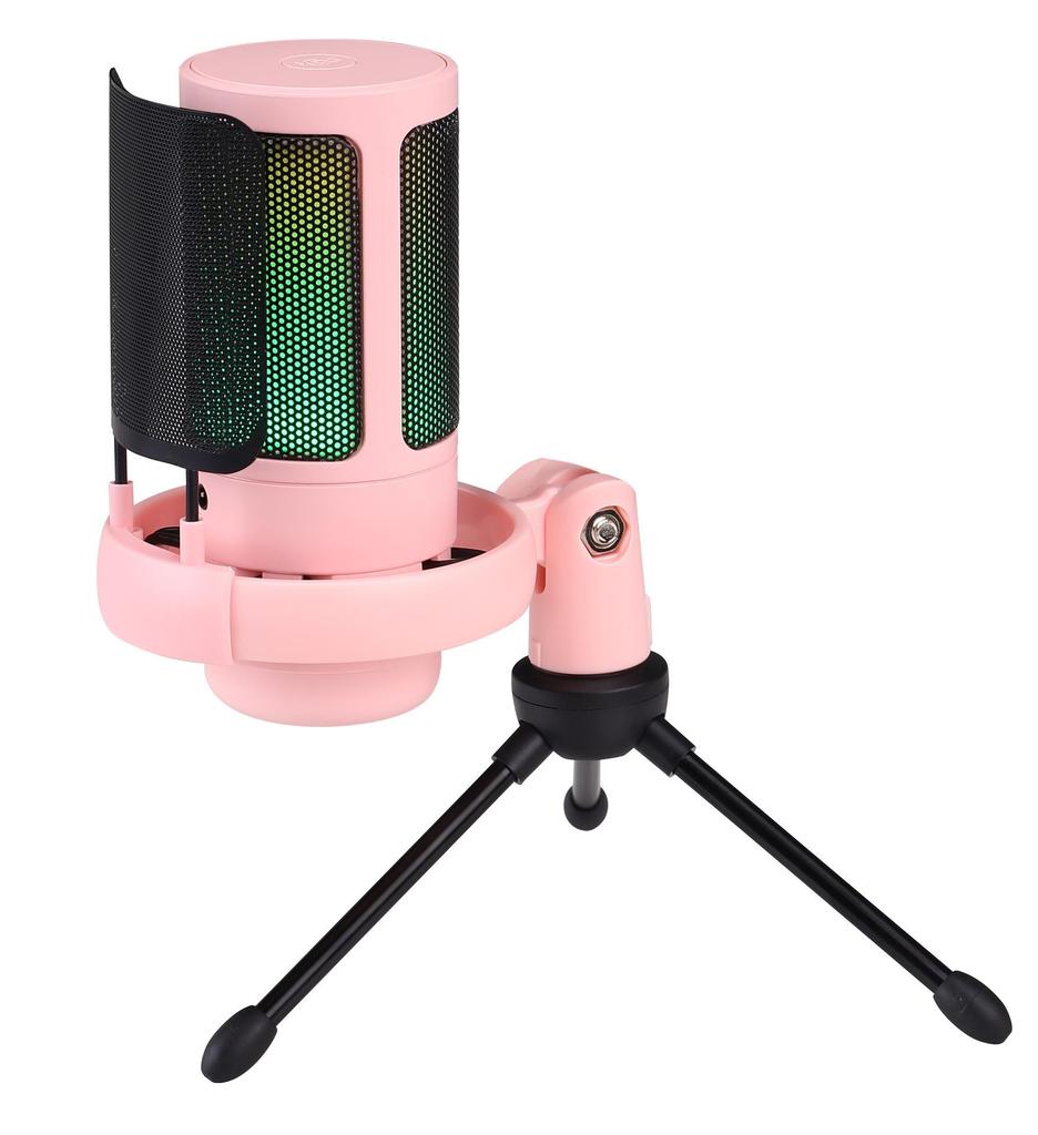 RGB USB Desktop Microphone for Live Streaming and Recording