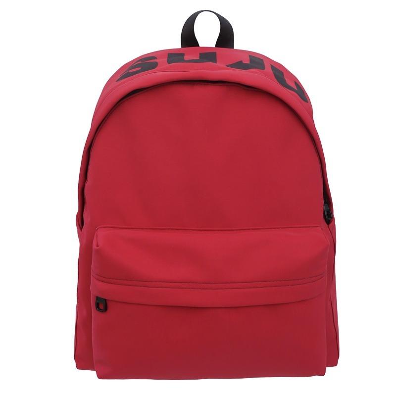 New casual backpack large capacity student backpack simple travel bag