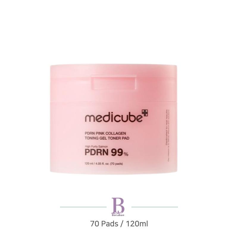 MEDICUBE PDRN Pink Collagen Gel Toner Pad 120ml 70pads
