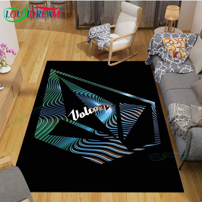 Módní V-VOLCOMS Koberce Dekorace Ložnice Dekorace Obývacího Pokoj Koberce pro Ložnici Koberec Anime Koberec Plošný Koberec