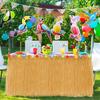 6pcs summer parrot honeycomb hanging decorations party decoration supplies