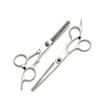 1pc Professional Barber Scissors Set - Stainless Steel Salon Hairdressing Tools, Hair Cutting/Thinning Kit for Hairdressers