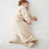 [MOMSMENU] Baby Sleeping Bag, 100% Organic Cotton, Soft, Keeps You Warm While Sleeping, Long Sleeves, Autumn/Winter, Ages 18-36 Months