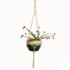 Macrame Plant Hanger Woven Cotton Rope Creative Garden Hanging Planter for Succulent Plants Home Decoration, Rope Only