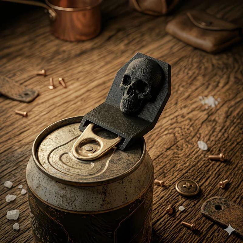 1/2 Stück Gotischer Totenkopf Dosenöffner Anti-Rutsch Glasöffner Griffhilfe Küchenwerkzeug Für Ältere Und Menschen Mit Schwachen Händen
