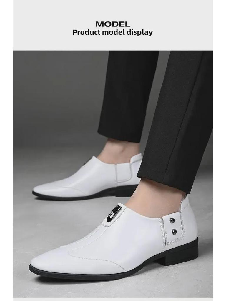 Herren Weiches Leder Freizeit Business Schuhe - Bequeme Weiche Sohle für die Arbeit