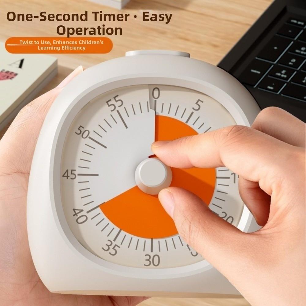60 Minutes Visual  Timer Self-discipline Electronic Children's Timer  Reading Room
