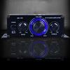 HiFi-Leistungsverstärker für AK 170 mit blauer LED-Beleuchtung, geeignet für Auto, Zuhause, Club, Party, Musik, DIY, kabelloser Stereo-Musik-Autolautsprecher