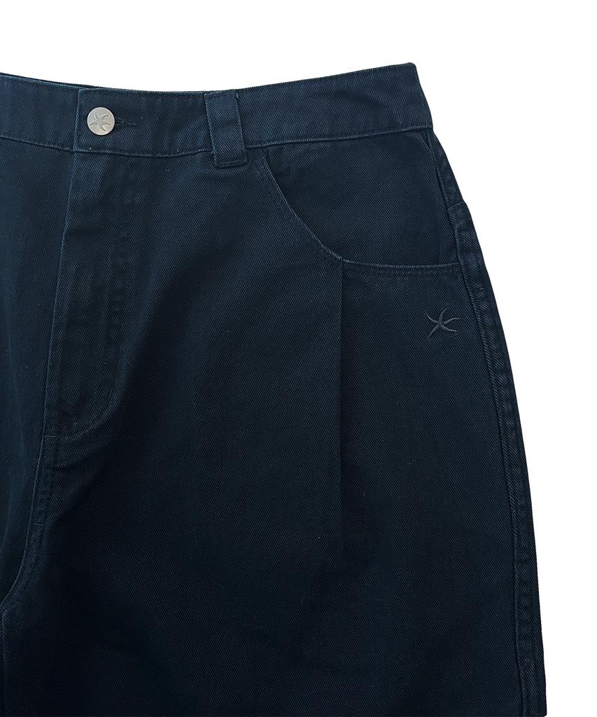 THE COLDEST MOMENT Tcm Washed Starfish Chino Pants (Dark Navy)