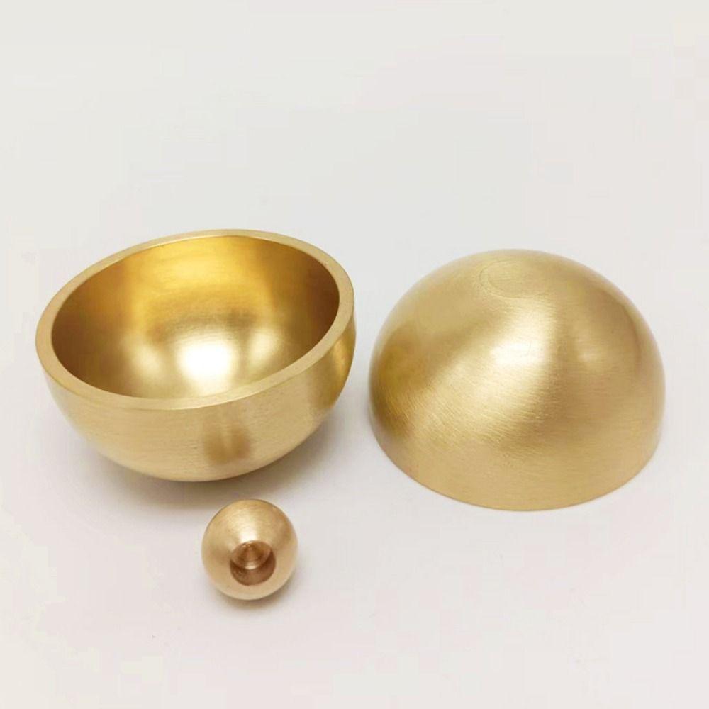 Handmade Brass Mini Singing Bowl Sanskrit Essential Oil Diffuser  Yoga Meditation