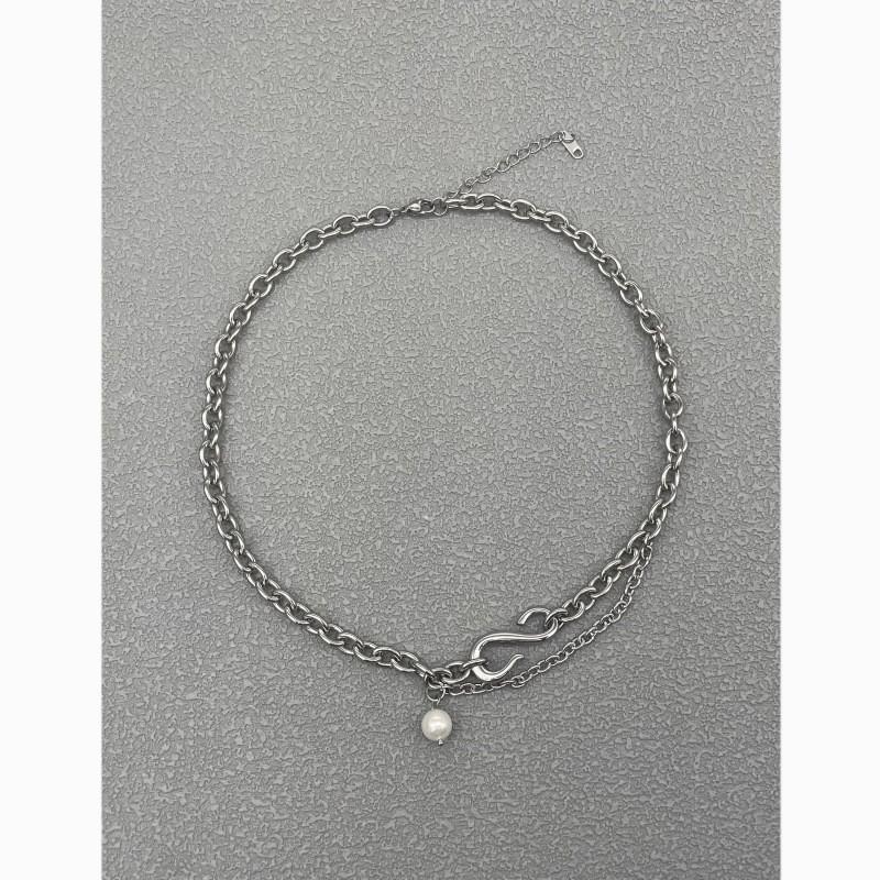 Stainless Steel Geometric Chain Necklace For Men And Women Hiphop Fashion Accessory