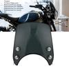 Retro Motosiklet Ön Camı PC Rüzgar Saptırıcı 5-7 inç Far için Evrensel Motosiklet Parçası