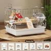 Golden Bear Acrylic Hamster Villa - Spacious Luxury Transparent Cage