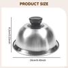 Burger Cover Cheese Melting Dome Barbecue Tool Griddle Accessory Food for