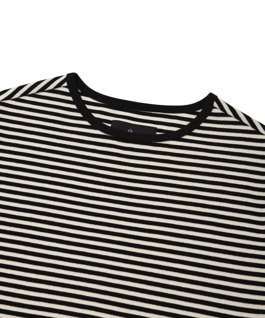 RETRIEVER CLUB Basic Stripe Long Sleeve [Black]